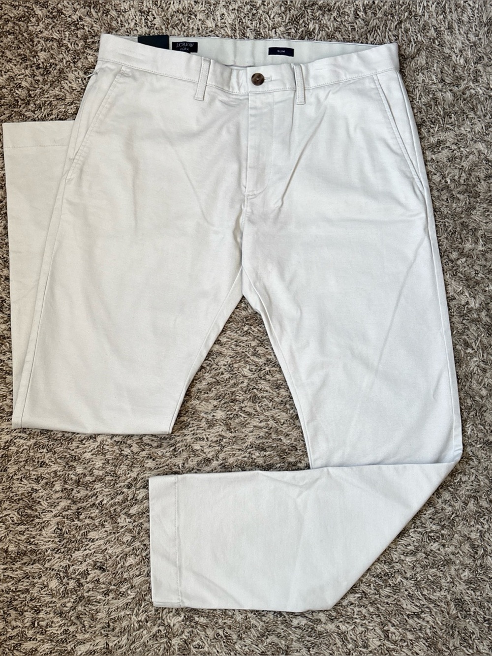 J. Crew Flex Men's Slim Fit Khaki/Chino Pants, 32x30, NWT